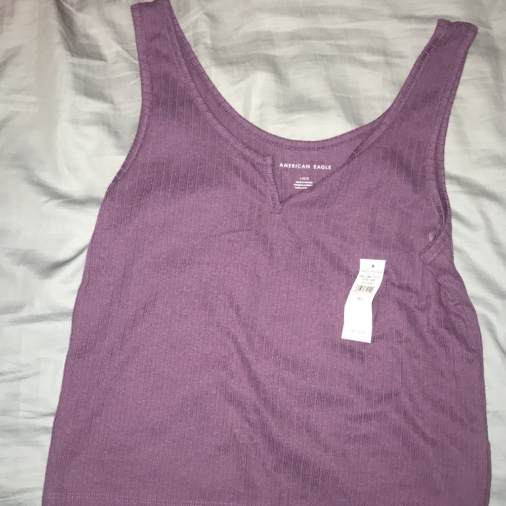 American Eagle purple tank
